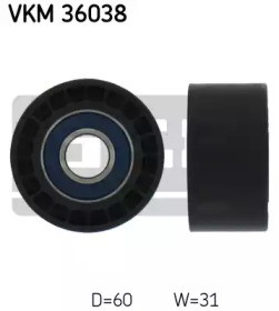 Ролик SKF VKM 36038